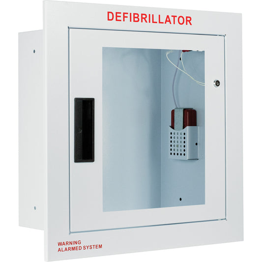  Fully Recessed Large Cabinet with Alarm, Zoll AED Plus®/Zoll AED 3™/Cardio-Science/Physio-Control For, Non-Medical