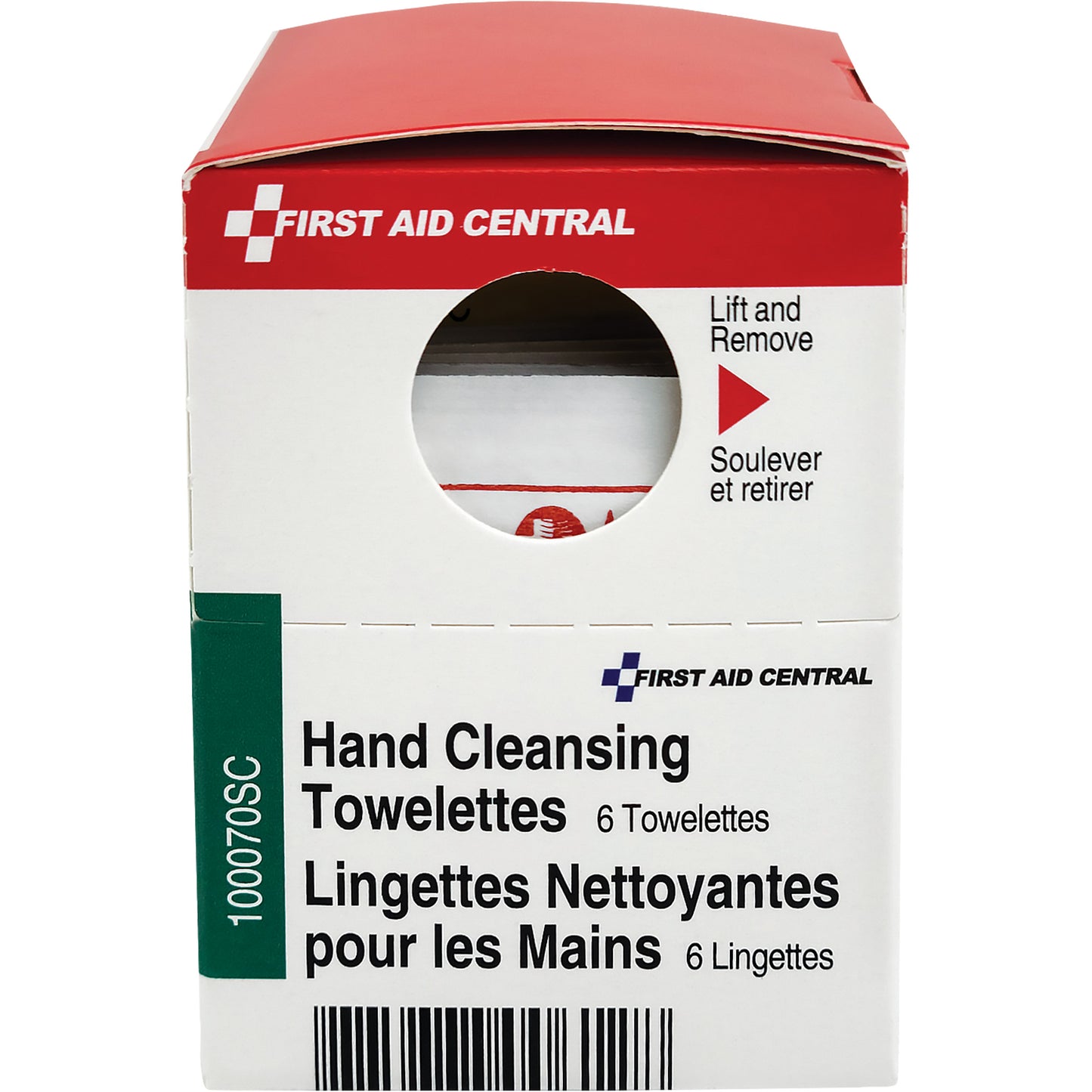 First Aid Central SmartCompliance® Refill Cleansing Wipes, Towelette, Hand Cleaning