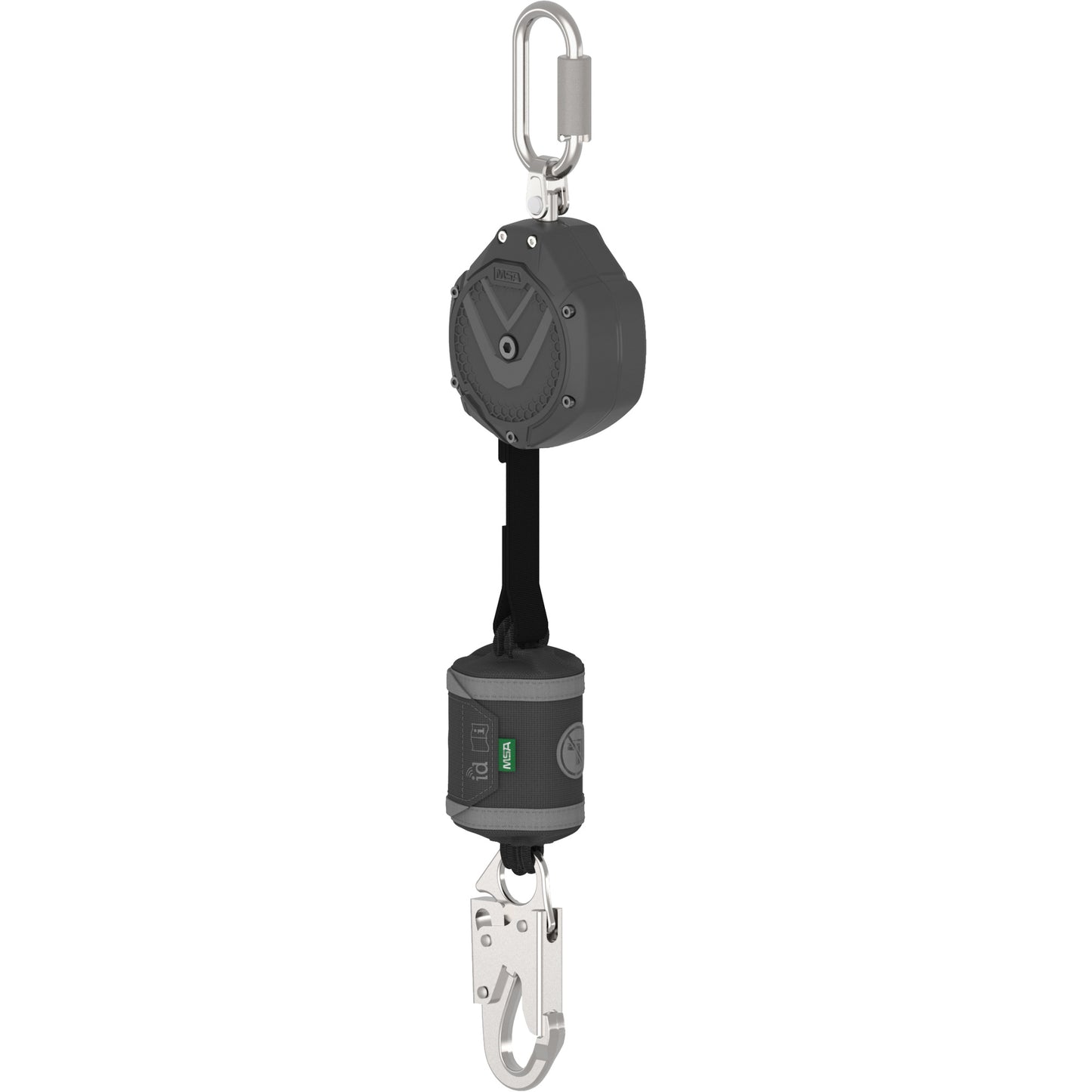 MSA V-Shock® Non-Leading Edge Personal Fall Limiter, 6', Web, Stationary