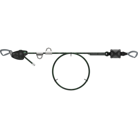 MSA 100' Rope Temporary Horizontal Lifeline, Kernmantle