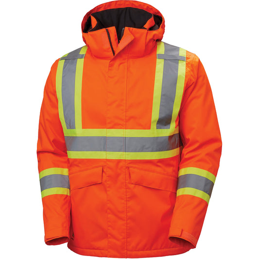 Helly Hansen Alta Winter Jacket, Polyester, Orange, X-Small