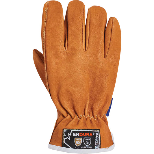 Superior Glove Works Ltd. Endura® Oil Resistant Gloves, Size 2X-Large, Goatskin Shell, ASTM ANSI Level A9