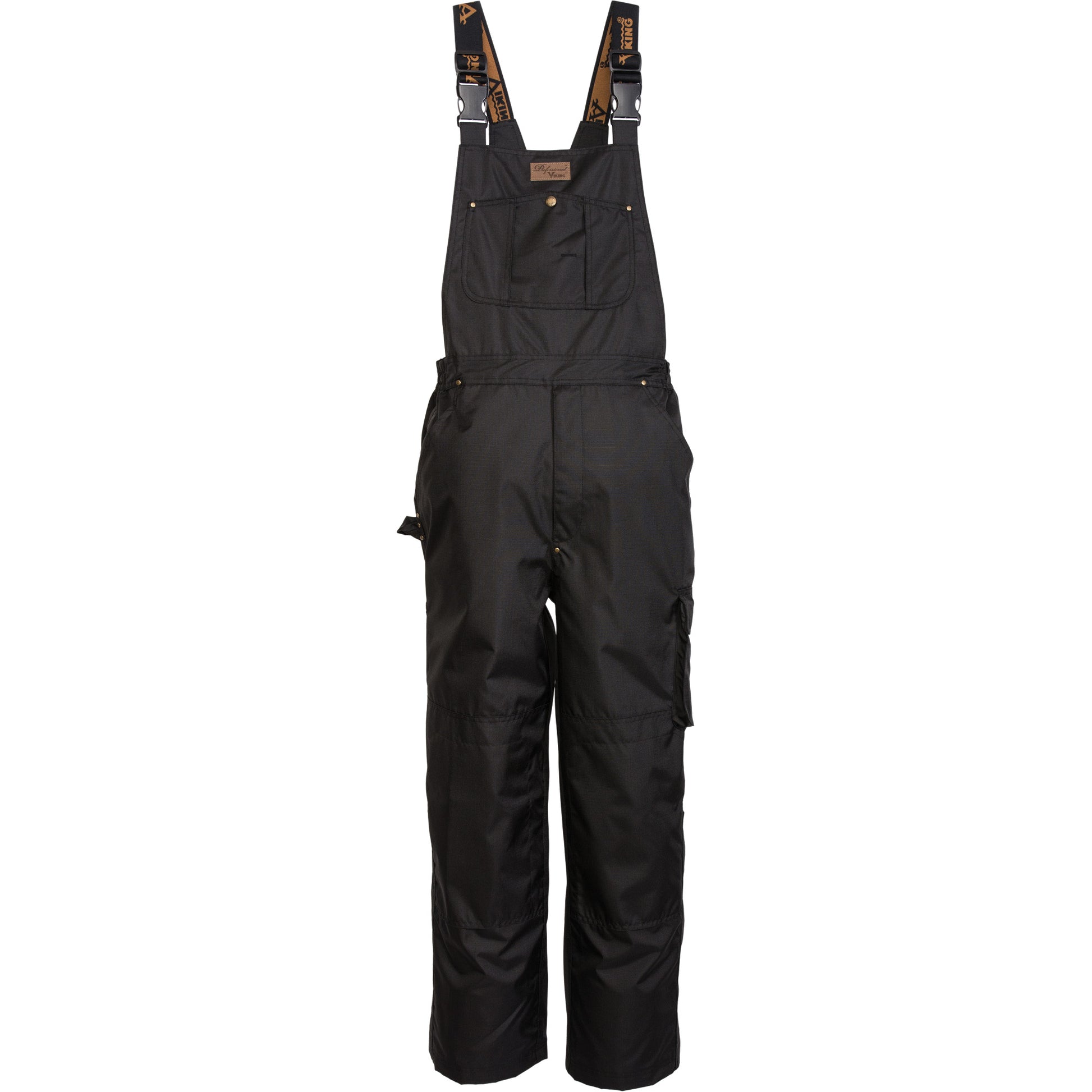 Viking Professional Thor 300D Trilobal Bib Pants, 3X-Large, Polyester, Black