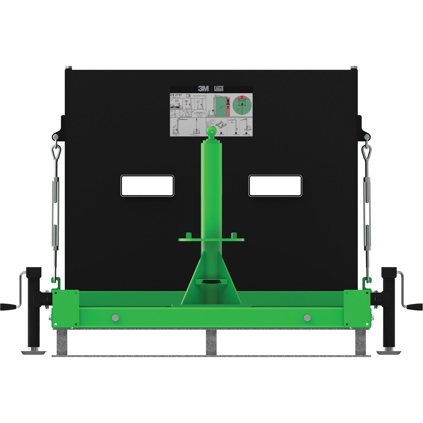 3M DBI Sala Fall Protection FlexiGuard™ M100 Portable Counterweight Base Without Concrete Fill