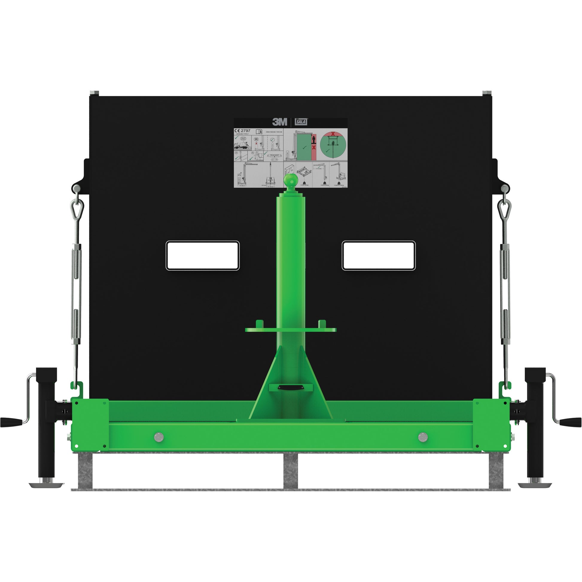 3M DBI Sala Fall Protection FlexiGuard™ M100 Portable Counterweight Base Without Concrete Fill