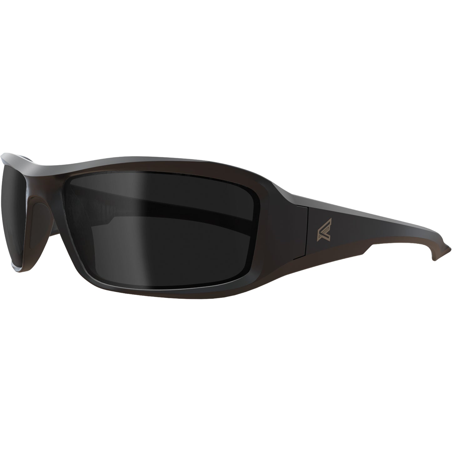 Edge Safety Eyewear Edge Brazeau Safety Glasses, Smoke Lens, Polarized, ANSI Z87+/Meets/Exceeds CSA Z94.3