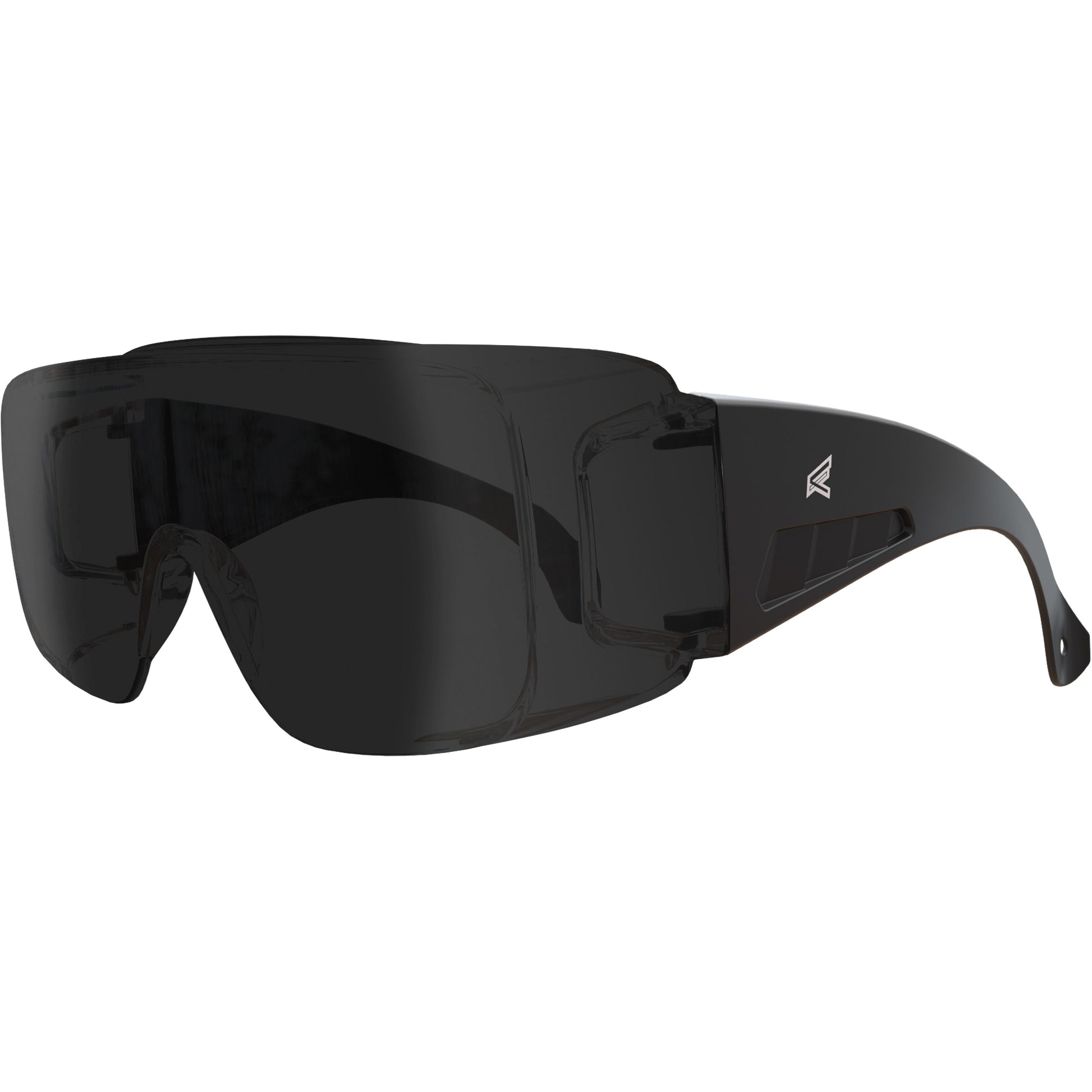 Edge Safety Eyewear Ossa Over-The-Glass Safety Glasses, Blue Lens, ANSI Z87+/MCEPS GL-PD 10-12/Meets/Exceeds CSA Z94.3