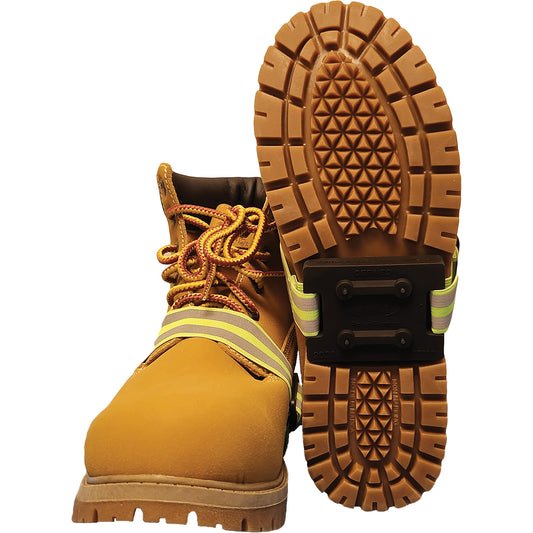 Dentec Icetred™ Mid-Sole Traction Device with Defined Heel, Rubber/Tungsten Carbide, Stud Traction, One Size
