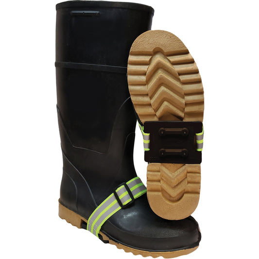 Dentec Icetred™ Mid-Sole Traction Device with Non-Defined Heel, Rubber/Tungsten Carbide, Stud Traction, One Size