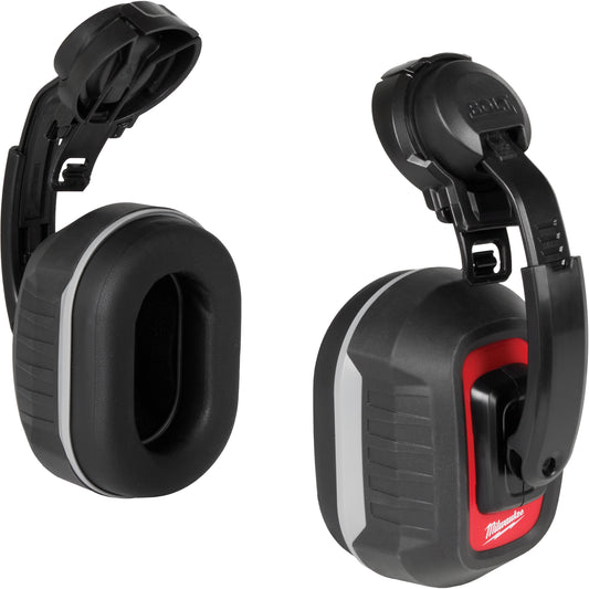 Milwaukee Bolt™ Earmuffs, Cap Mount, 26 NRR dB