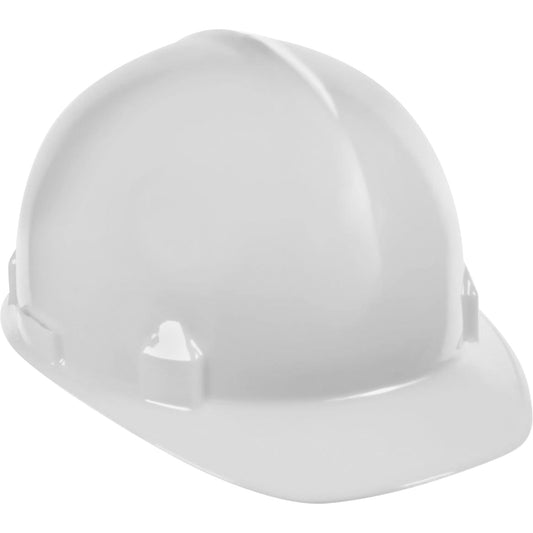 Jackson Safety SC-6 Cap Style Hardhat, Ratchet Suspension, White