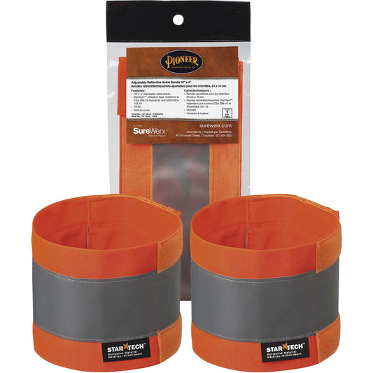 Pioneer 142A High-Visibility Adjustable Ankle Bands