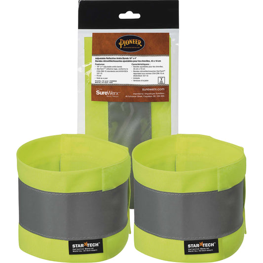 Pioneer 143A High-Visibility Adjustable Ankle Bands