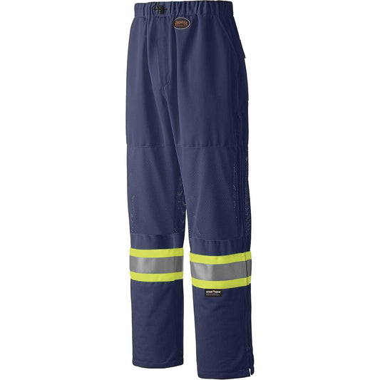 Pioneer 6003P Traffic Safety Pants, Polyester, Large, Navy Blue