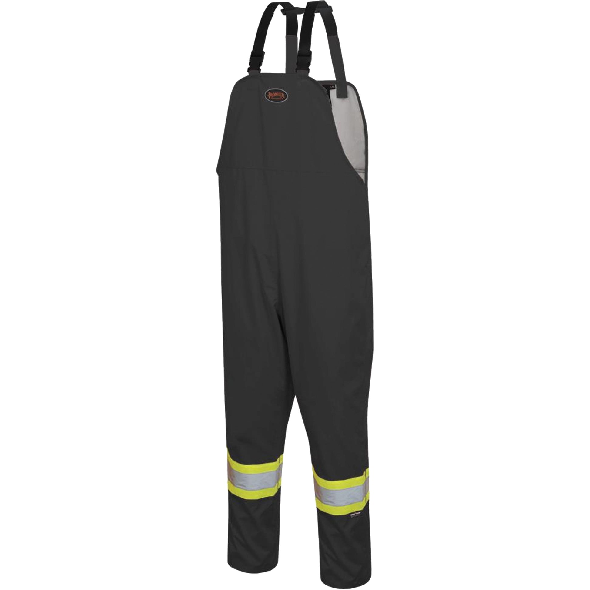 Pioneer 5629BK The Rock 300D Bib Pants, Polyester, 3X-Large, Black