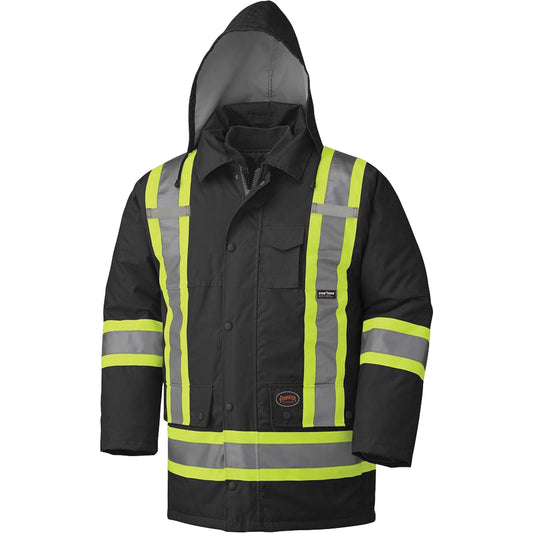 Pioneer 5025 Waterproof 7-in-1 Parka, Black, 4X-Large