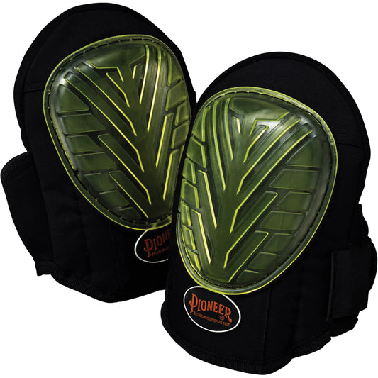 Pioneer 165 Knee Pad, Hook and Loop Style, Gel Caps, Gel Pads