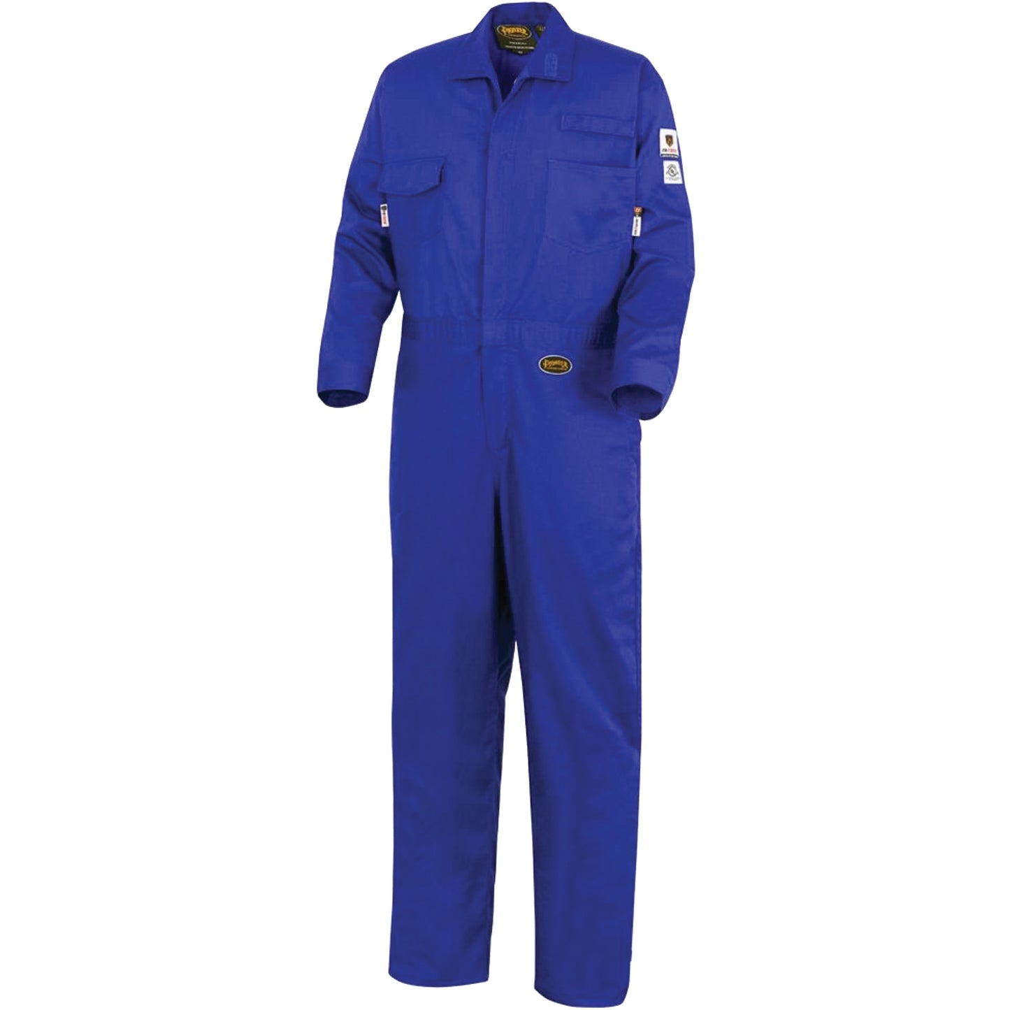 Pioneer 7779 FR-Tech® 88/12 Arc Rated Flame Resistant Coveralls, Size 44, Royal Blue