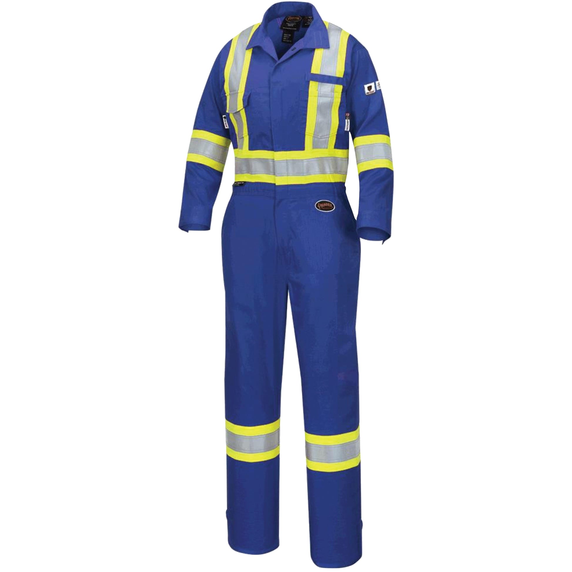 Pioneer 7704W FR-Tech® Women's FR/Arc-Rated Coveralls, Size Small, Royal Blue, 10 cal/cm²