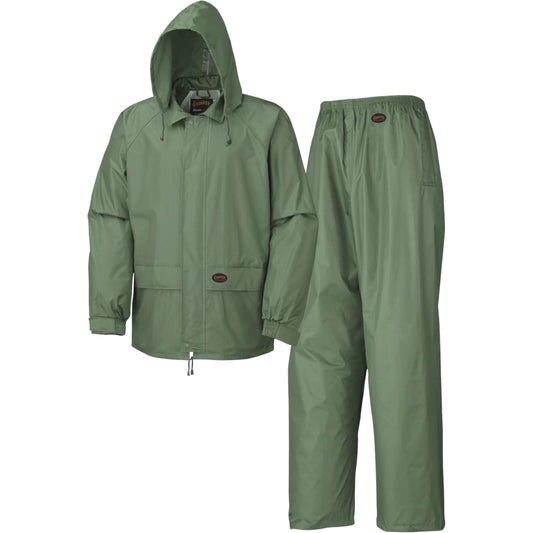 Pioneer 583 Rain Suit, Polyester/PVC, X-Large, Green