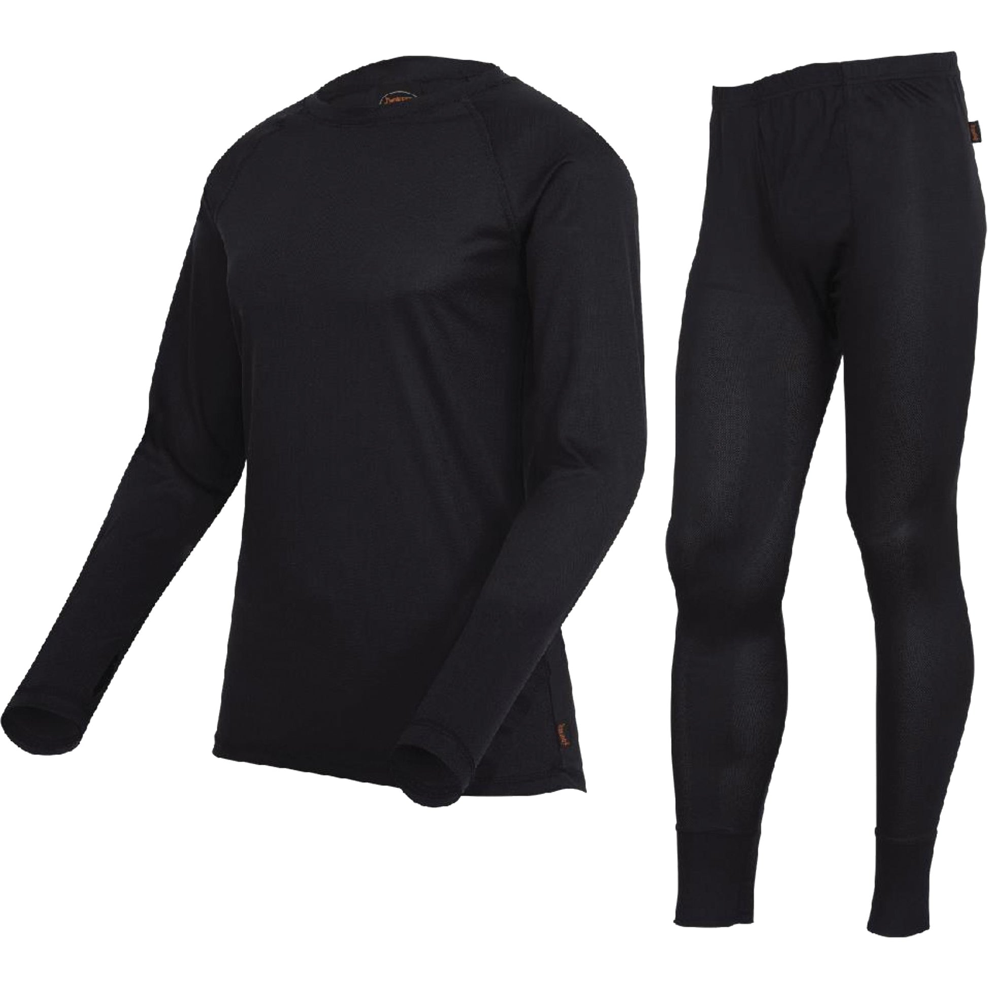 Pioneer D2200A Premium Quick-Dry & Moisture-Wicking Underwear Set, Men's, 2X-Large, Black