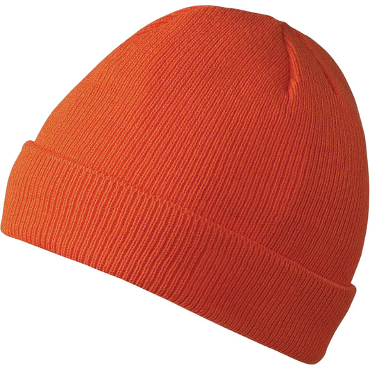 Pioneer 5564A Lined Toque, Acrylic Lining, One Size, High Visibility Orange