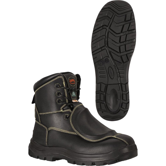 Pioneer 1060 Metatarsal-Protected Safety Boots, Leather, Size 12