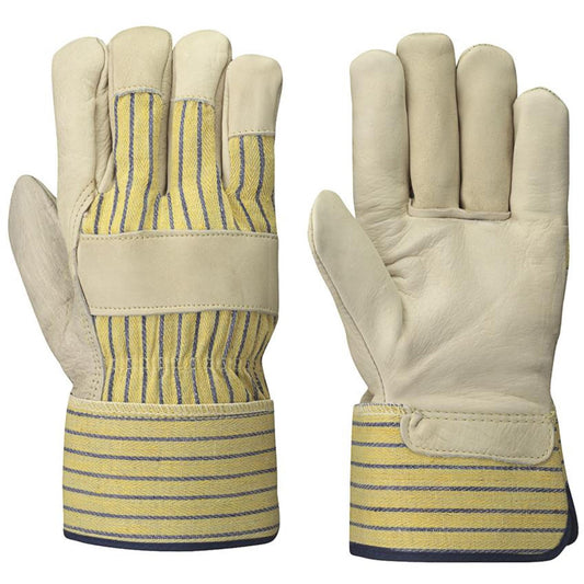 Pioneer 536 Fitter's Gloves, One Size, Grain Cowhide Palm