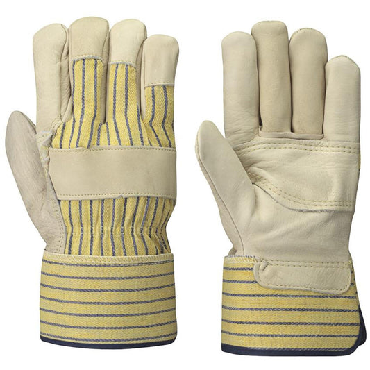 Pioneer 536P Fitter's Gloves, One Size, Grain Cowhide Palm