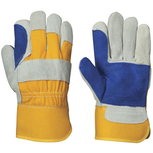 Pioneer 545 Fitter's Gloves, One Size, Split Cowhide Palm