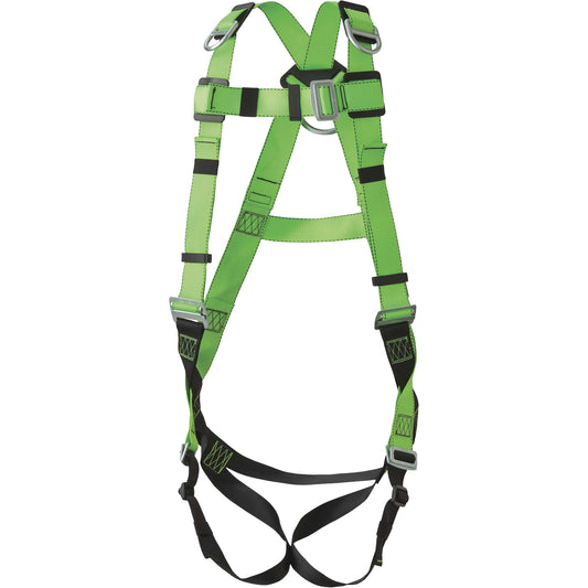 Peakworks FBH-10000E Contractor Series Safety Harness, CSA Certified, Class AE, 400 lbs. Cap.