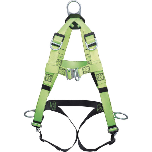 Peakworks FBH-10000J Contractor Series Safety Harness, CSA Certified, Class AELP, 400 lbs. Cap.