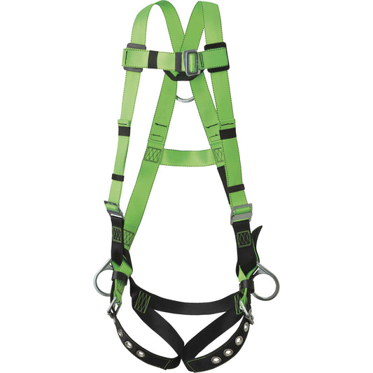 Peakworks FBH-10020B Contractor Series Safety Harness, CSA Certified, Class AP, 400 lbs. Cap.