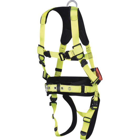 Peakworks FBH-70110A PeakPro Plus Series Safety Harness with Trauma Strap, CSA Certified, Class A, X-Large