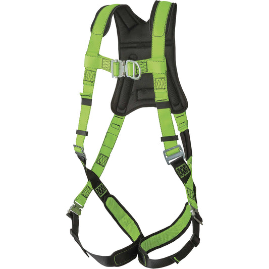 Peakworks FBH-60110L PeakPro Series Safety Harness, CSA Certified, Class AL, 400 lbs. Cap.