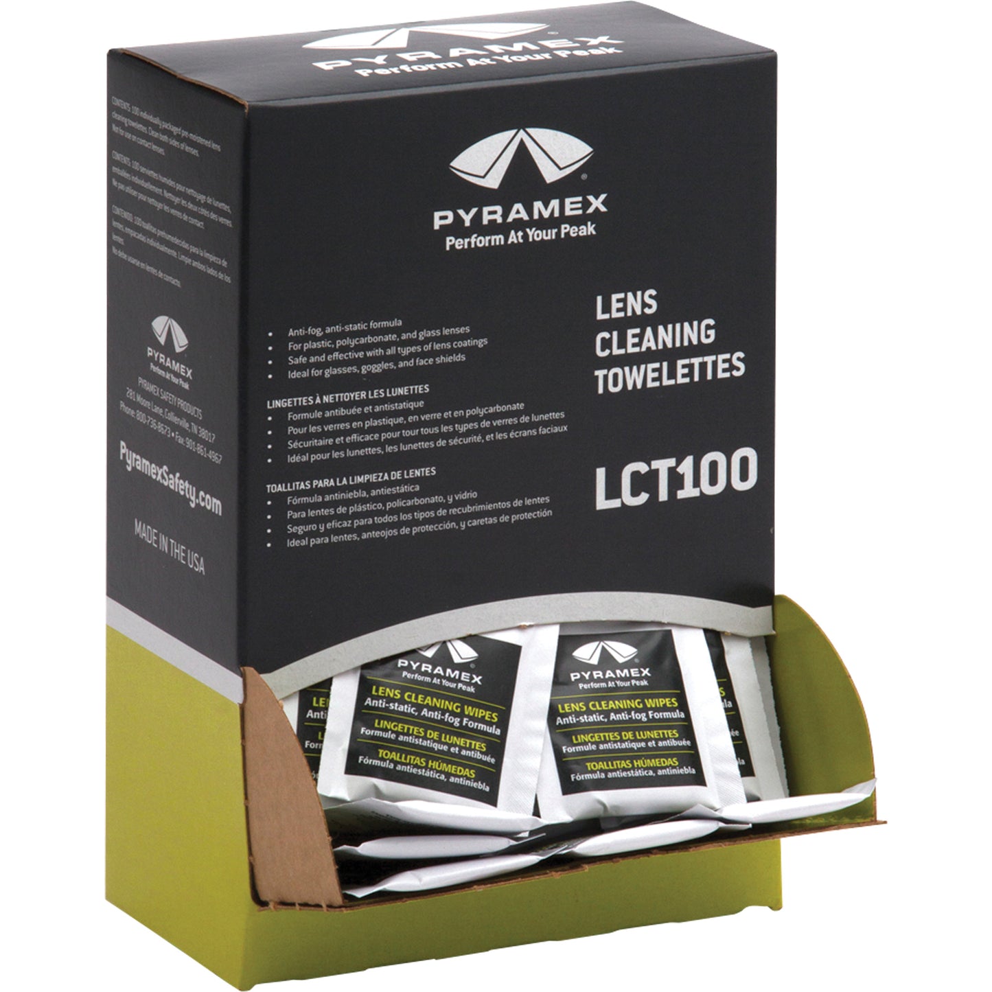 Pyramex Lens Cleaning Towelettes