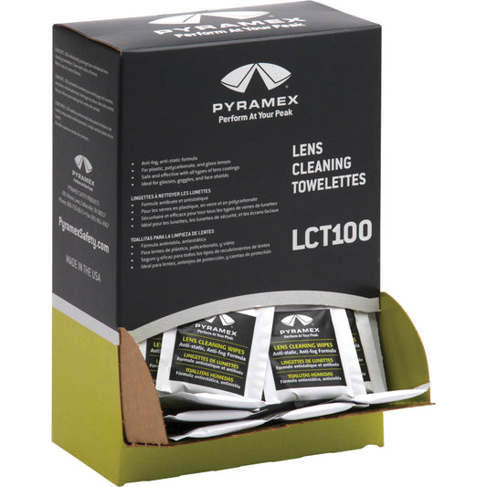 Pyramex Lens Cleaning Towelettes