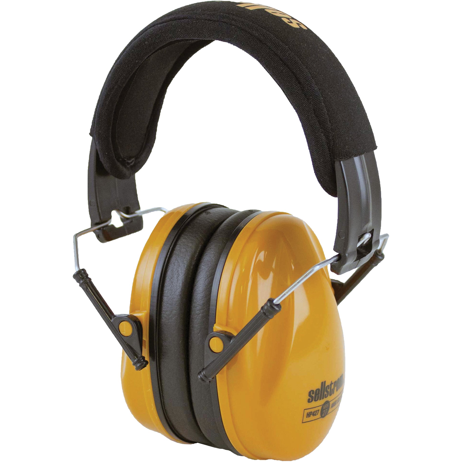 Sellstrom HP427 Premium Earmuffs, Folding Headband, 27 NRR dB