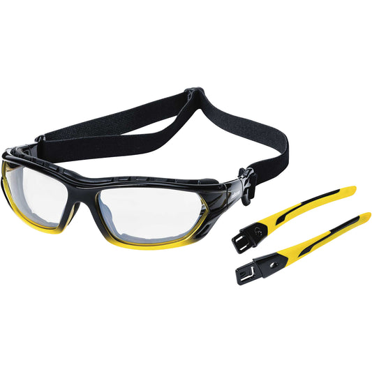 Sellstrom XPS530 Sealed Safety Glasses, Indoor/Outdoor Lens, Anti-Scratch, ANSI Z87+/Meets/Exceeds CSA Z94.3