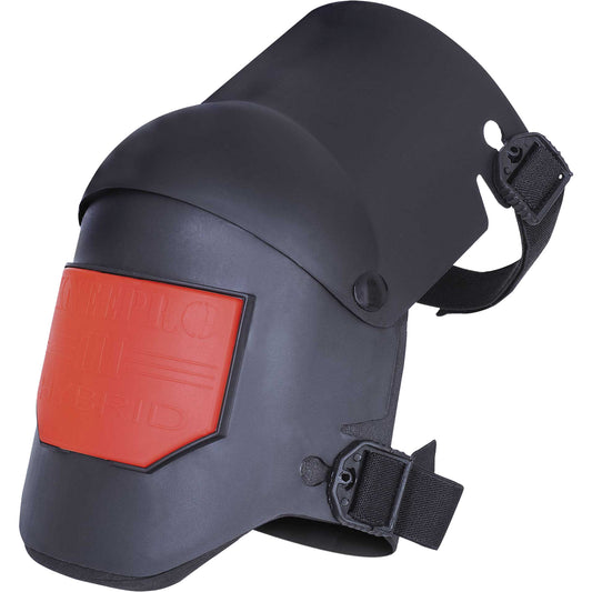 Sellstrom KneePro Hybrid Ultra Flex III Knee Pads, Snap-On Style, Plastic Caps, Foam/Gel Pads