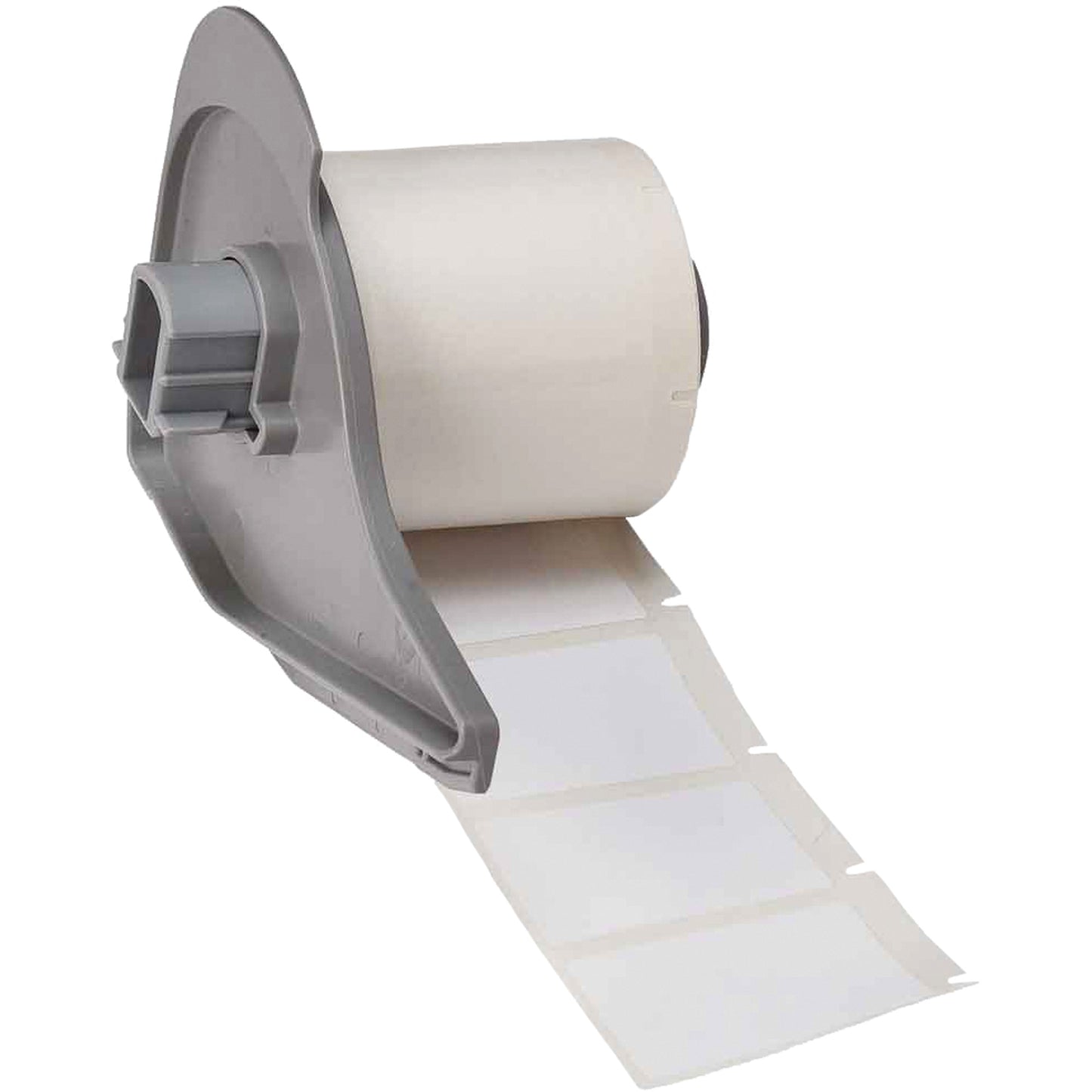 Brady Harsh Environment Multi-Purpose Labels, Polyester, 1.5" L x 1" H, White