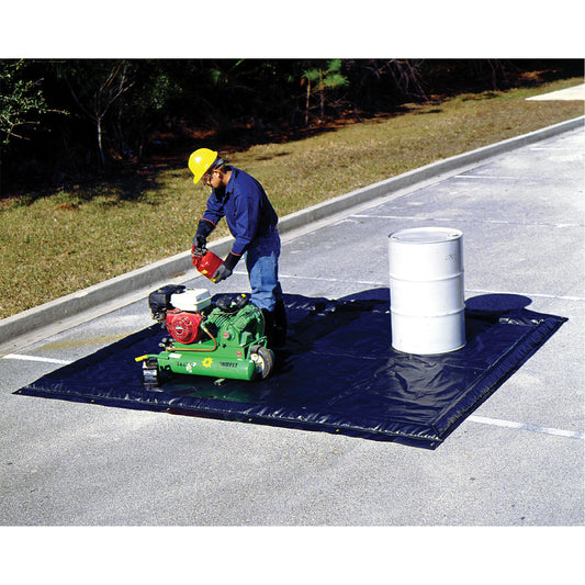 Ultratech Ultra-Containment Berm®, 88 US gal. Capacity, 8' W x 10' L x 2" H, Foam Wall