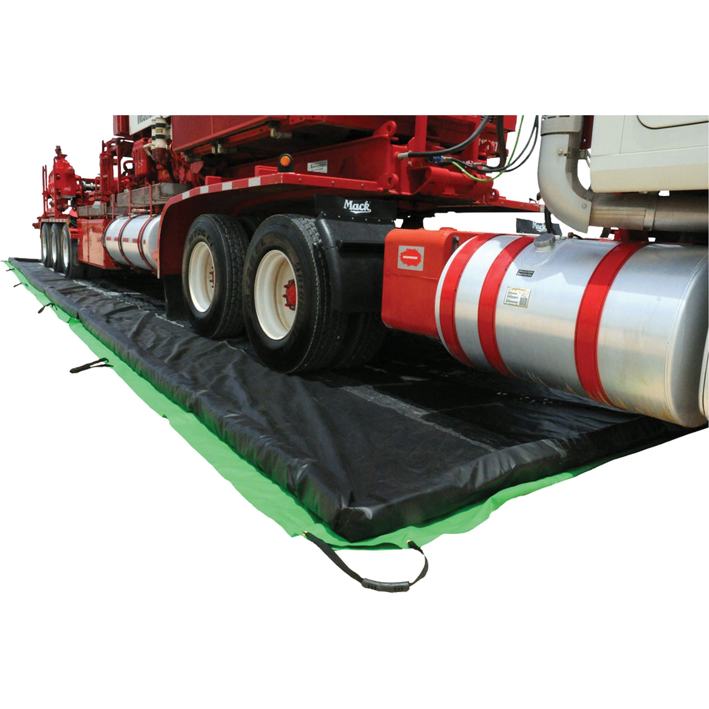 Ultratech Ultra-Containment Berm®, 2154 US gal. Capacity, 12' W x 72' L x 4" H, Foam Wall