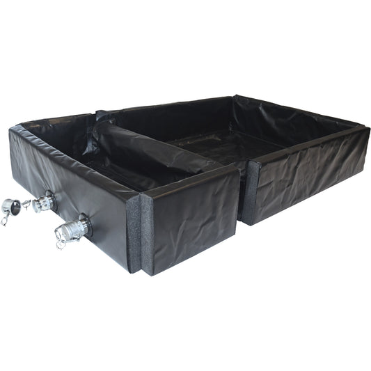 Ultratech Ultra-Track Berm, 144 US gal. Capacity, 4' W x 6' L x 12" H, Foam Wall