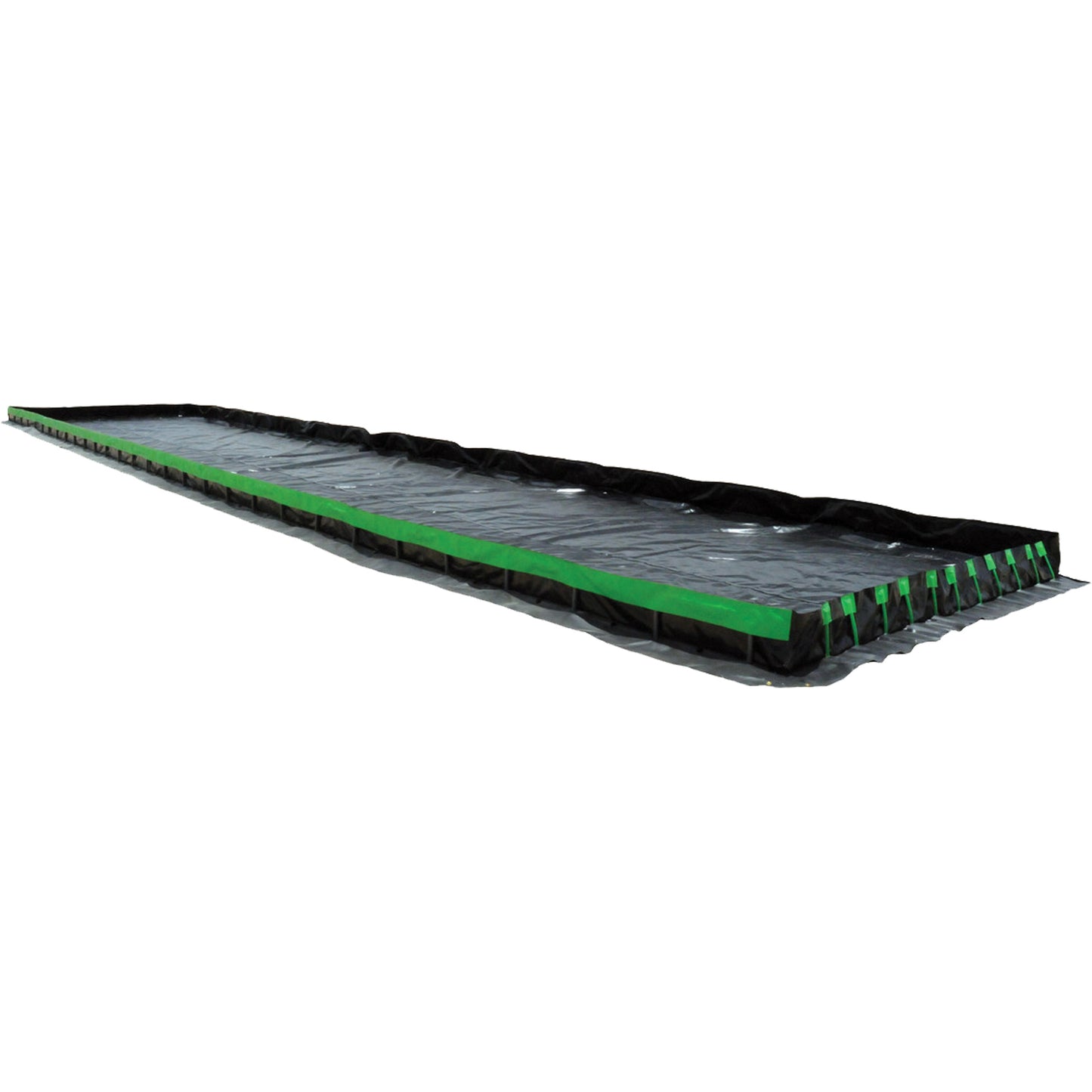 Ultratech Ultimate Copolymer 2000 Ultra-Containment Berm®, 5864 US gal. Capacity, 14' W x 56' L x 12" H, Hinge Bracket