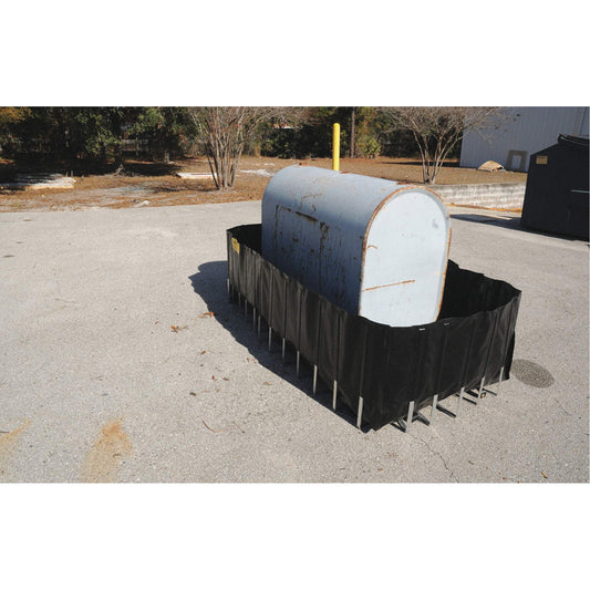 Ultratech Ultra-1000 Containment Sump® Flexible Fuel Tank Container without Drain, 162" L x 78" W, 1150 US gal. Capacity