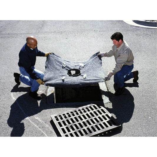 Ultratech Recycled Ultra-Drain Guard® Catch Basin Insert, Oil & Sediment, 48" L x 36" W