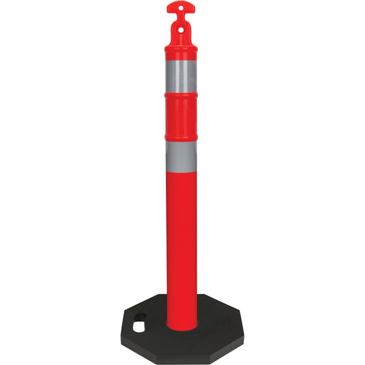 Zenith Safety Products High-Visibility Delineator Post Kit, 42" H, Orange