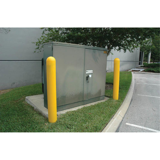 Ultra-Post Protector®, 4" Dia. x 52" L, Yellow