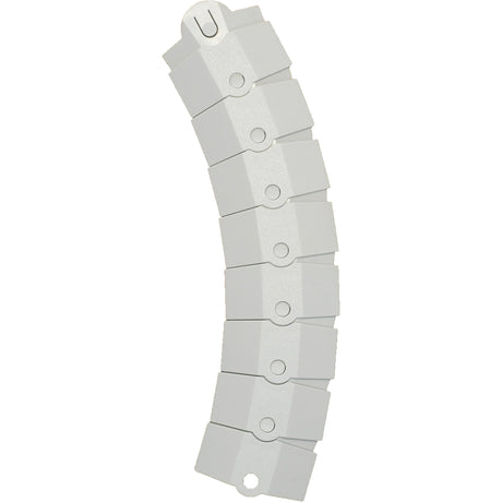 Small Ultra-Sidewinder Cable Protection System® with Endcaps, 39.5" x 3" x 0.8", 2000 lbs. (1 tons)